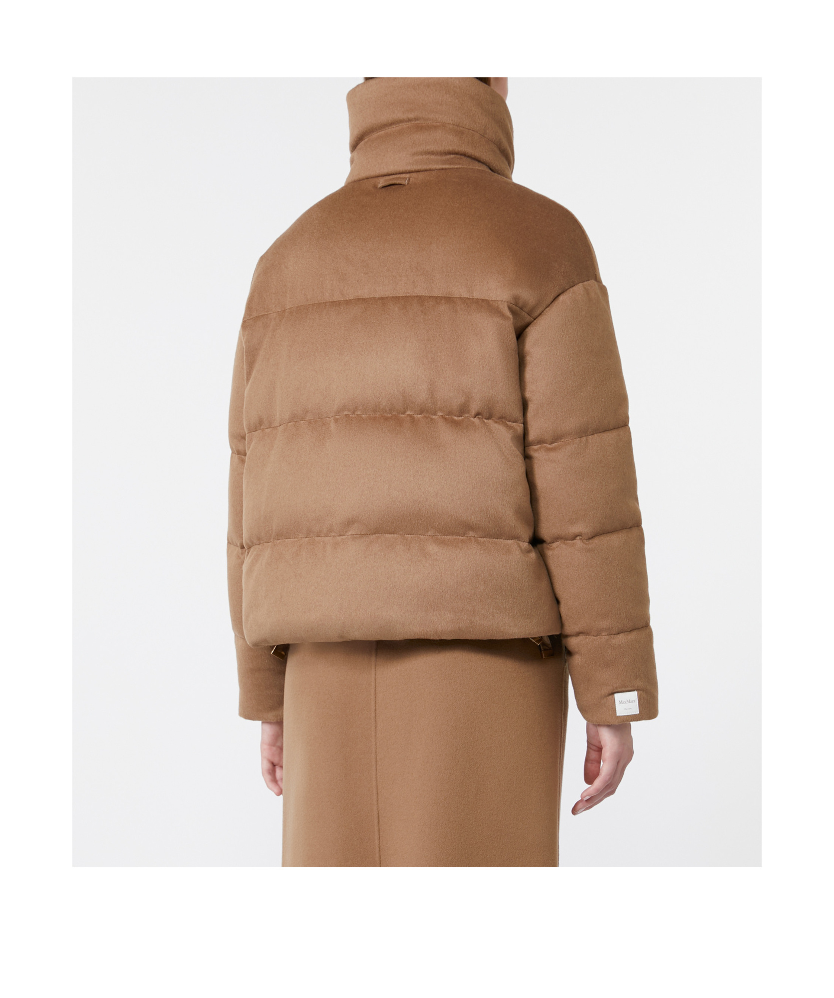 Max Mara Double-sided Down Jacket In Neutral