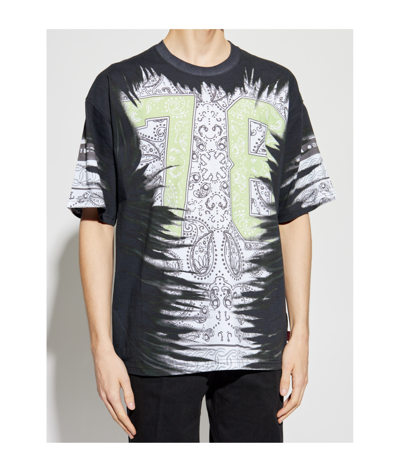Diesel Short-sleeved T-shirt In Black