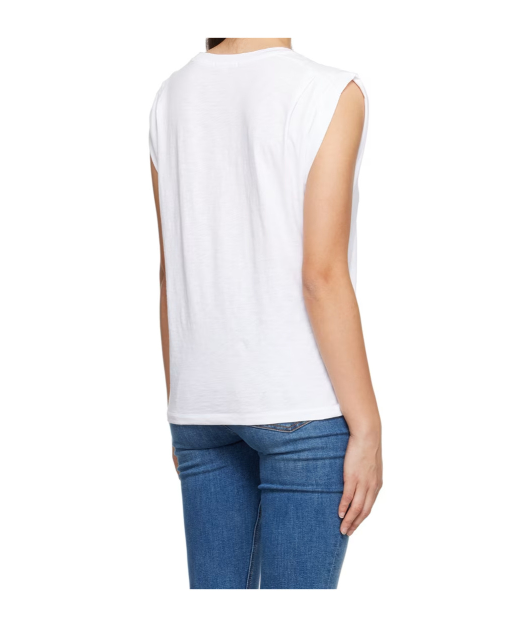 Rag & Bone Round-neck Vest In White