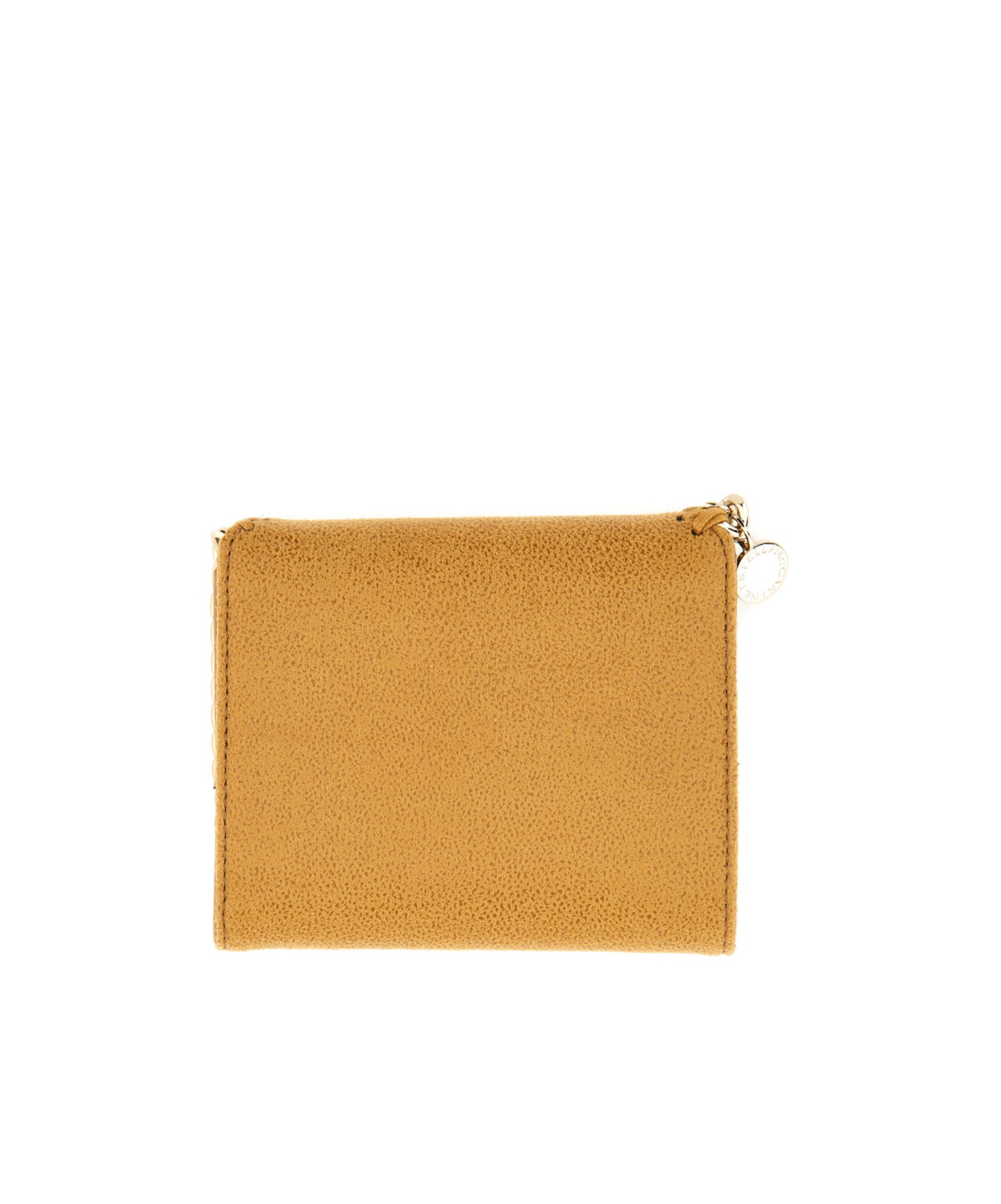 Stella Mccartney Falabella Tri-fold Wallet In Brown