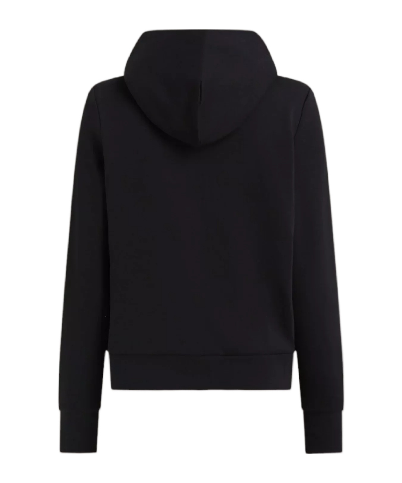 Calvin Klein Regular-fit Hooded Sweatshirt In Black