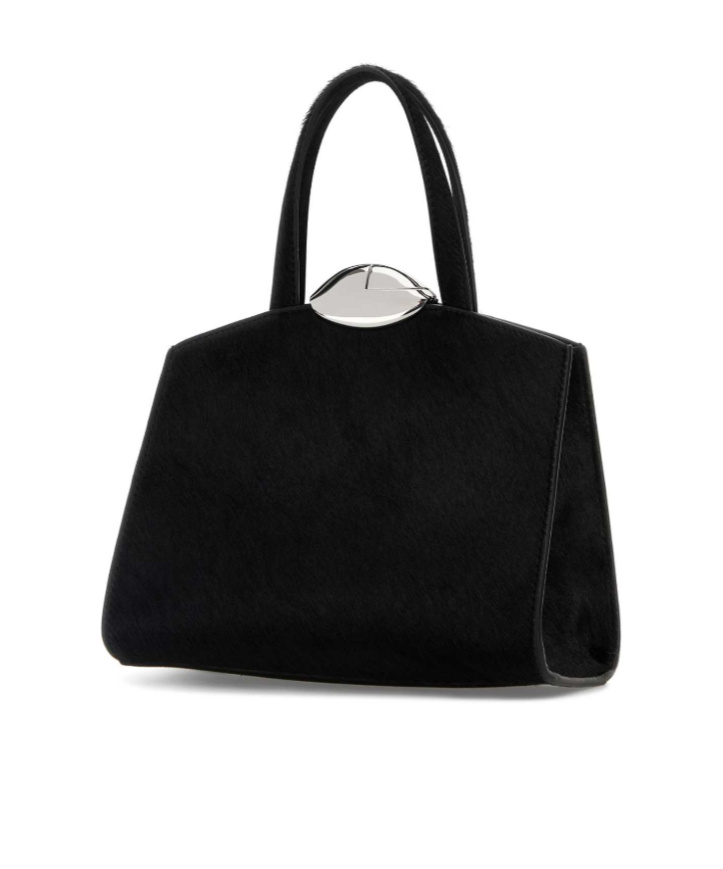 Benedetta Bruzziches Leather Shoulder Bag In Black