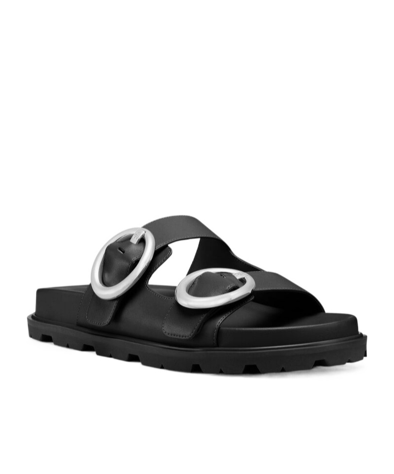 Stuart Weitzman Benni Sport Slide In Black