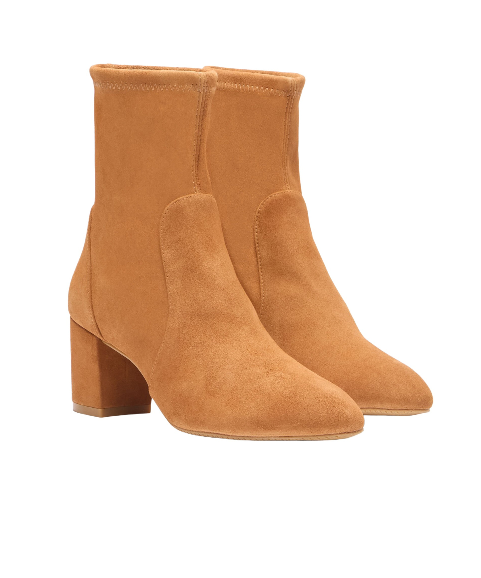 Stuart Weitzman Woman Ankle Boots Sand Size 10.5 Leather In Beige