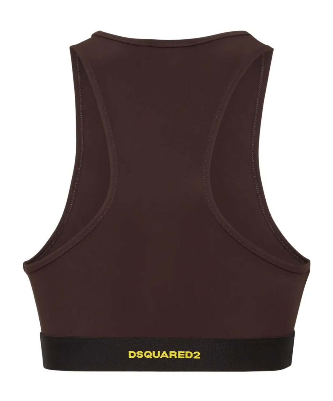 Dsquared2 Icon New Generation Cutout Sports Bra In Black