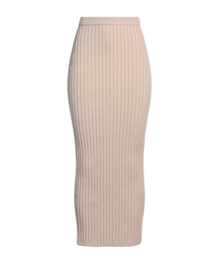 Max Mara Long Skirts In Nude