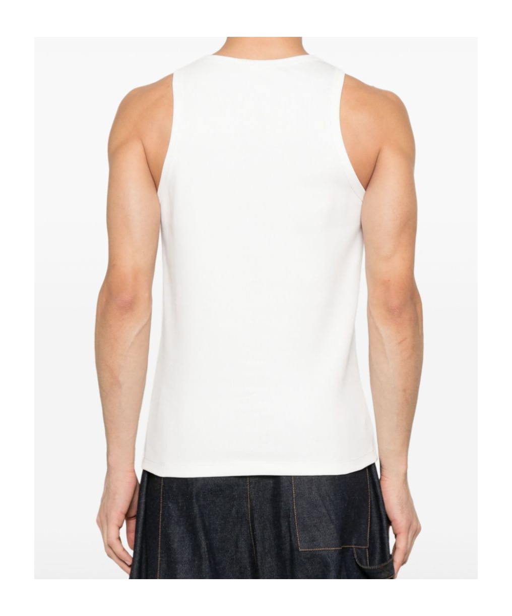 MARNI LOGO-EMBROIDERED TANK TOP