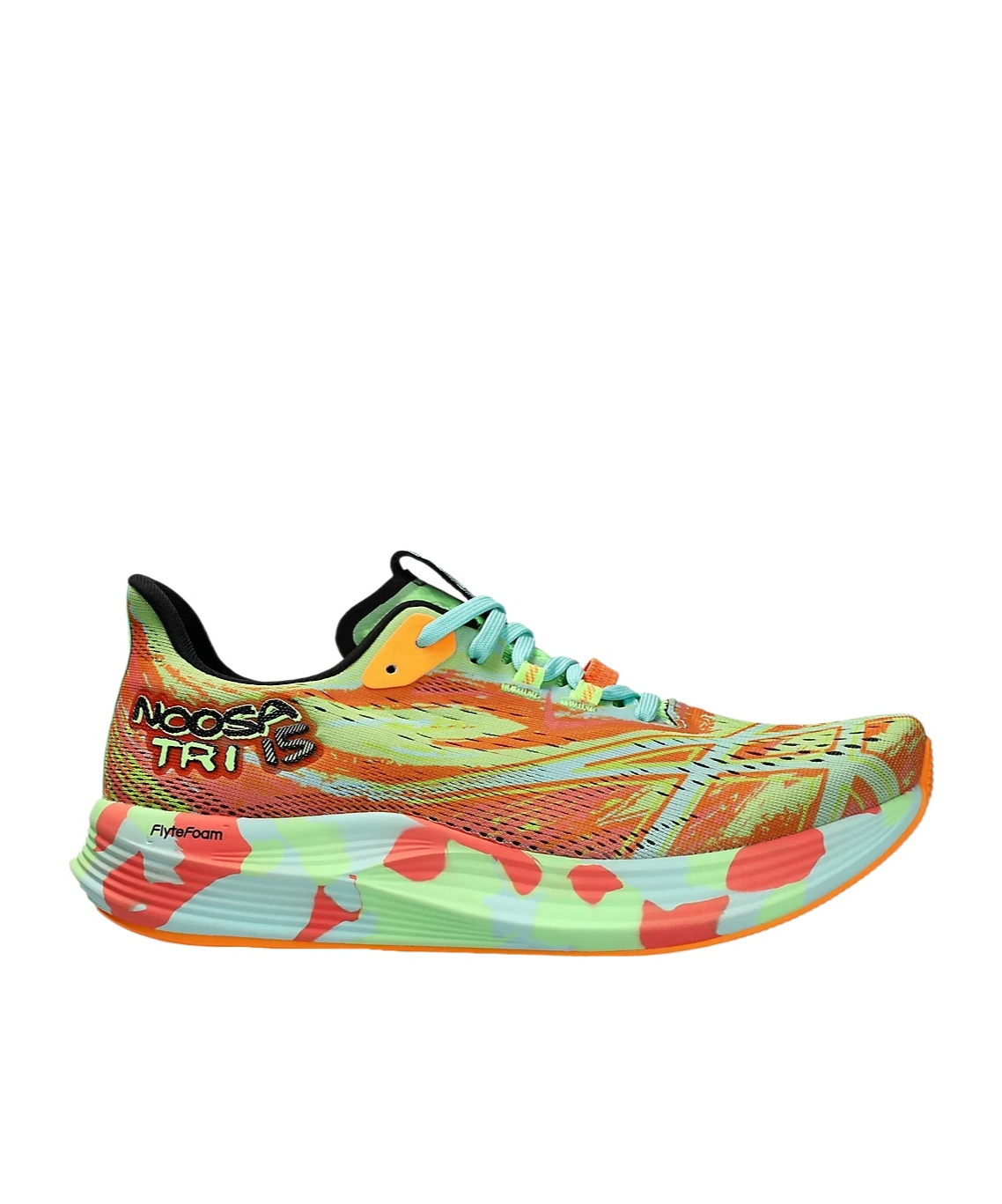 Asics Women's Noosa Tri 15 Running Shoe In Lime Burst/illuminate Mint In Multicolor