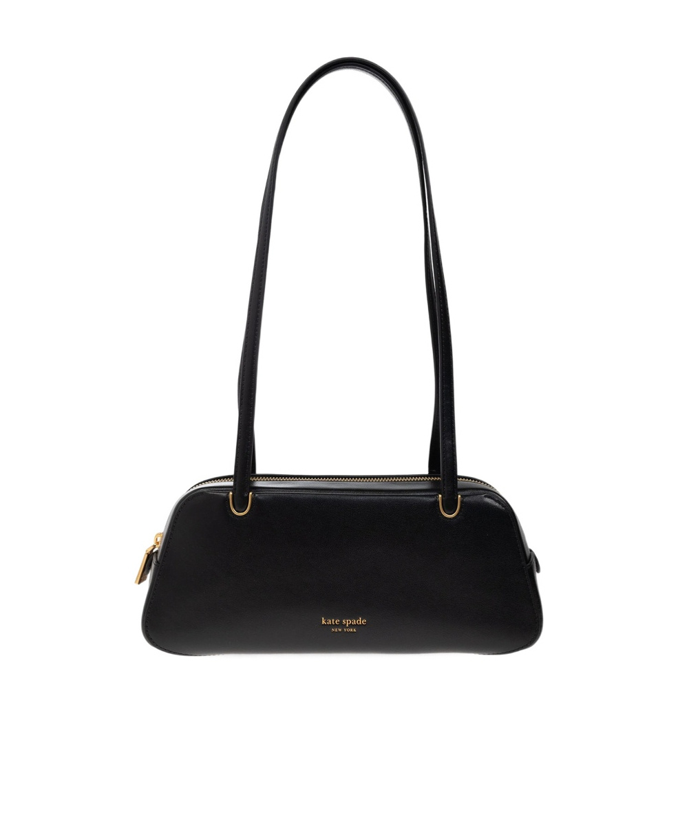 Kate Spade Leather Shoulder Bag In Black