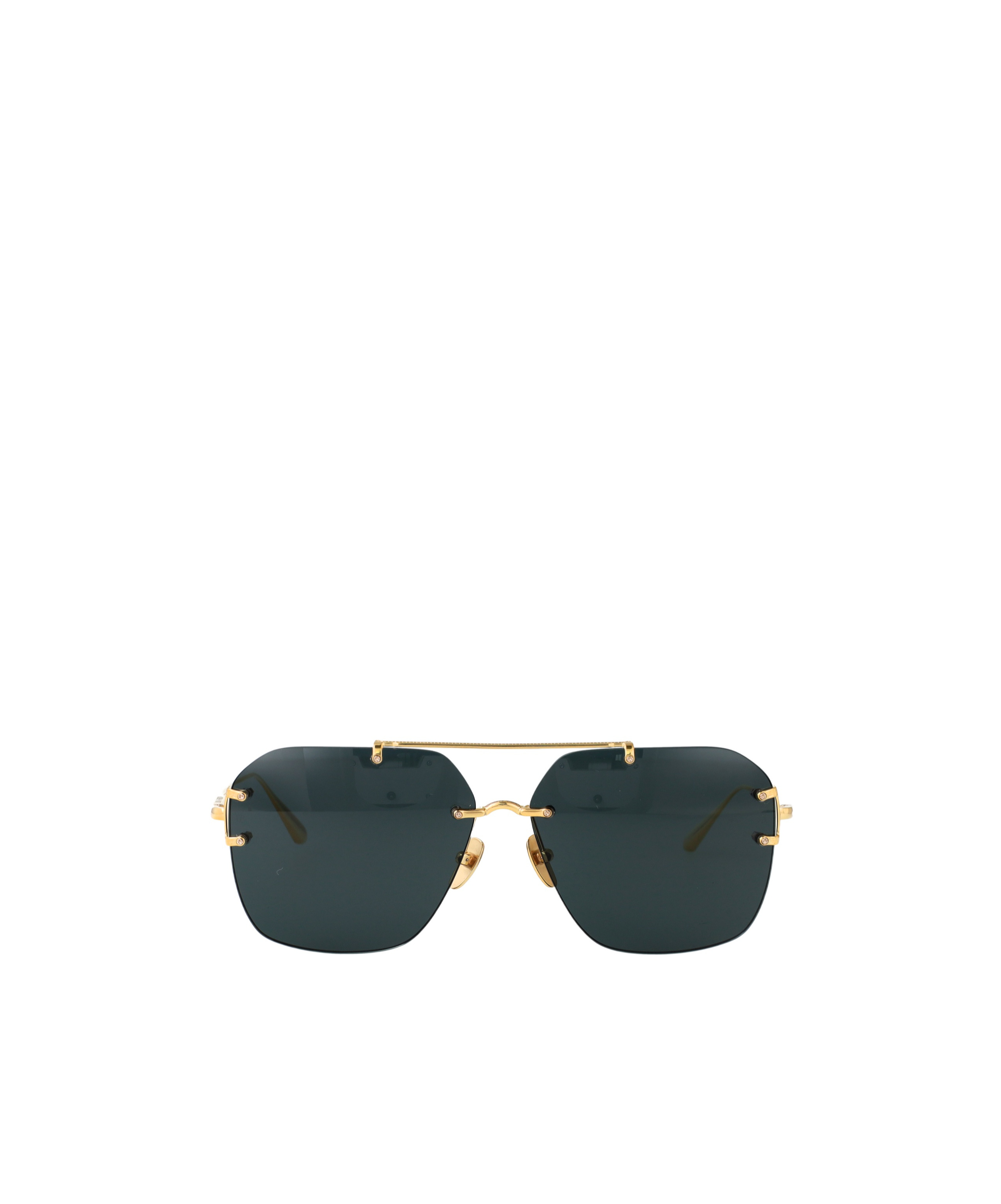 Linda Farrow Reyner Titanium Sunglasses