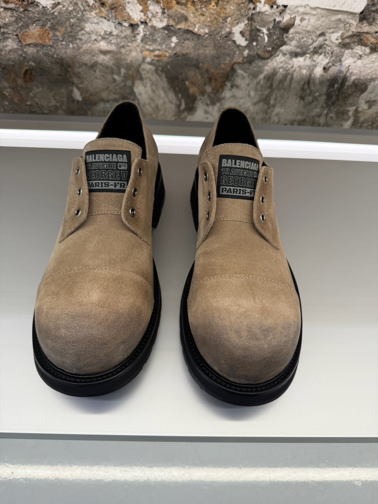 Balenciaga Truck Derby In Brown