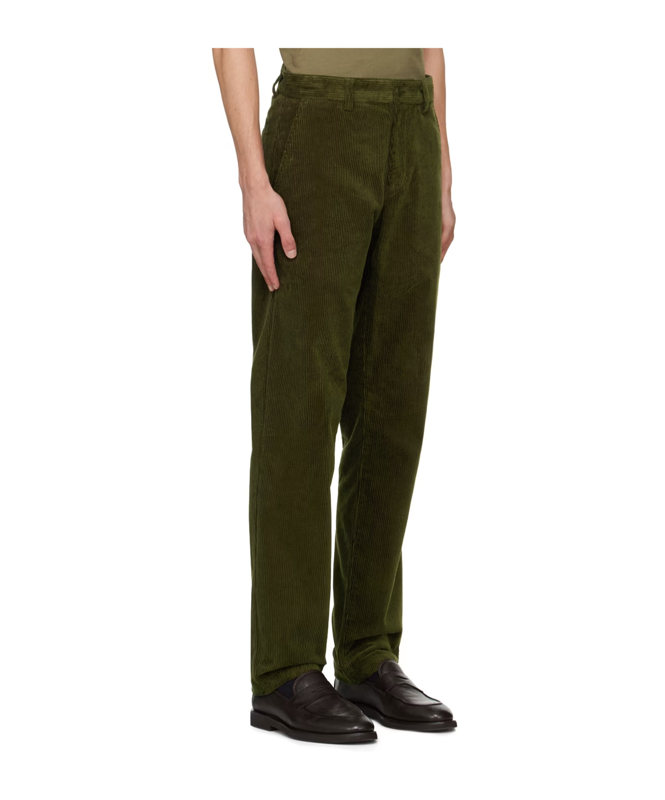 Apc Constantin Trousers In Black