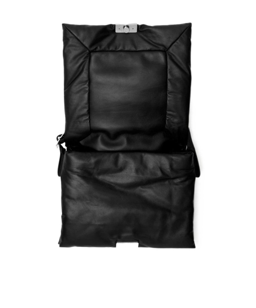 Burberry Pillow Padded Messenger Bag In Black