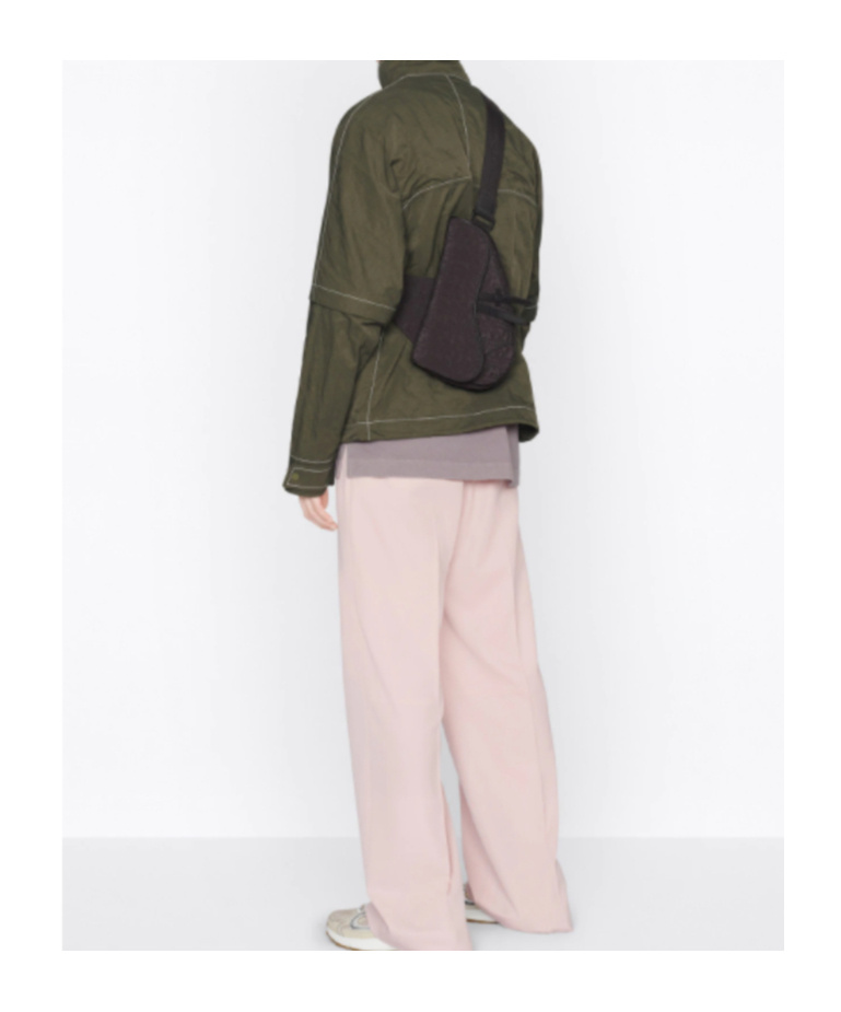 Dior Half-zip Design Casual Jacket In Black