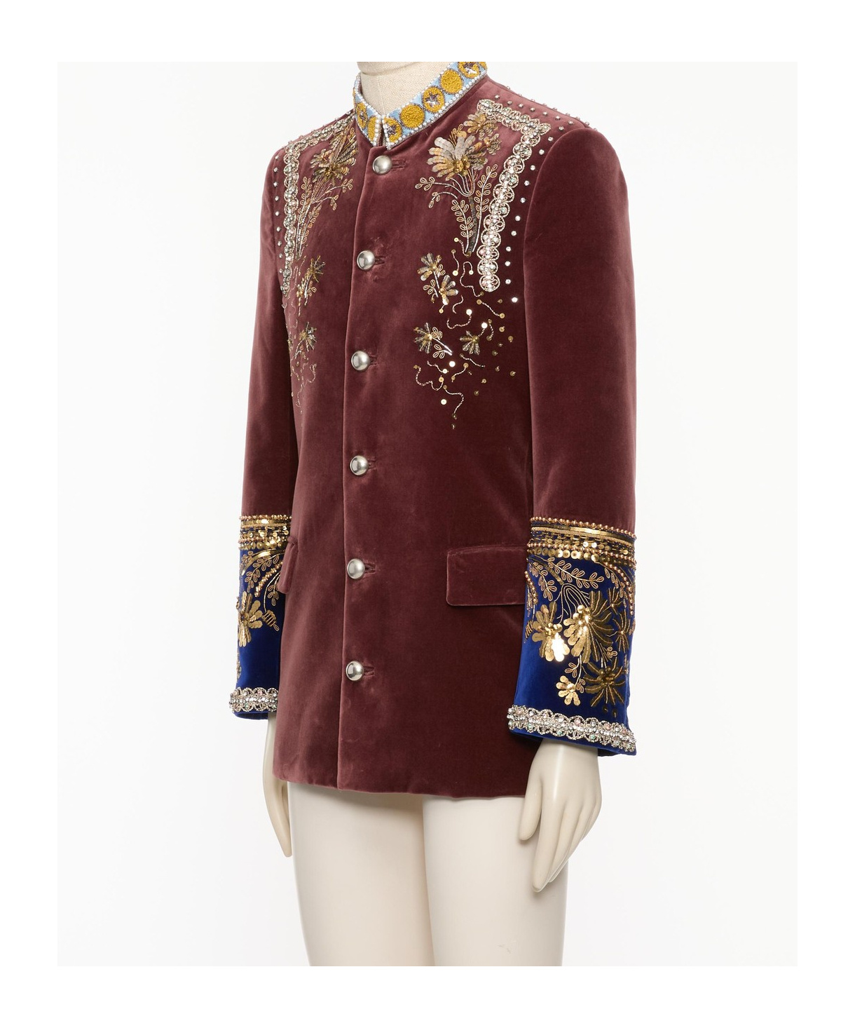 Valentino Long Sleeve Casual Jacket In Brown