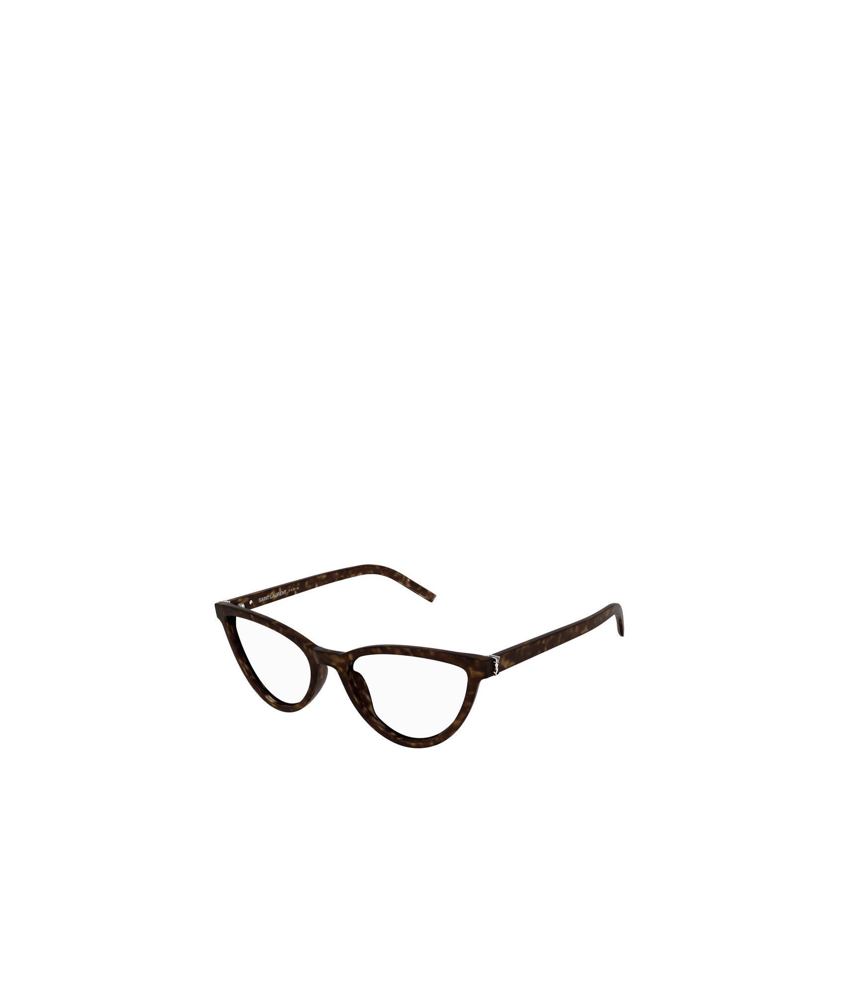 Saint Laurent Logo Flat Mirror In Black