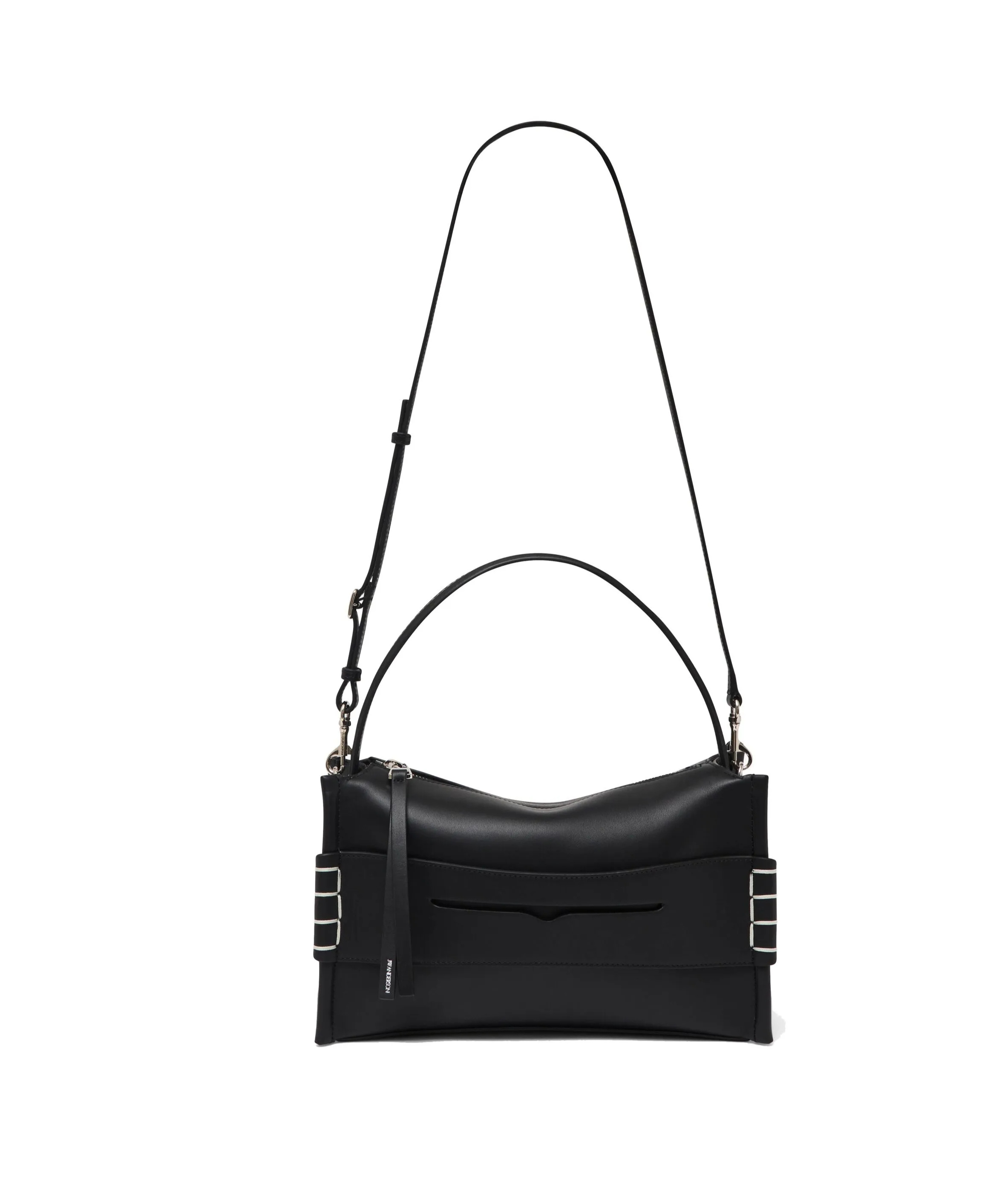 Jw Anderson Medium Loafer Shoulder Bag In Black