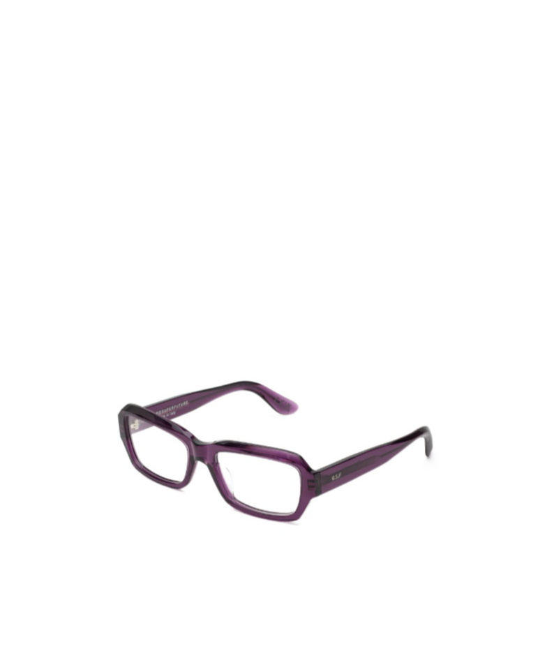 Retrosuperfuture Geometric Frame Plain Mirror In Black