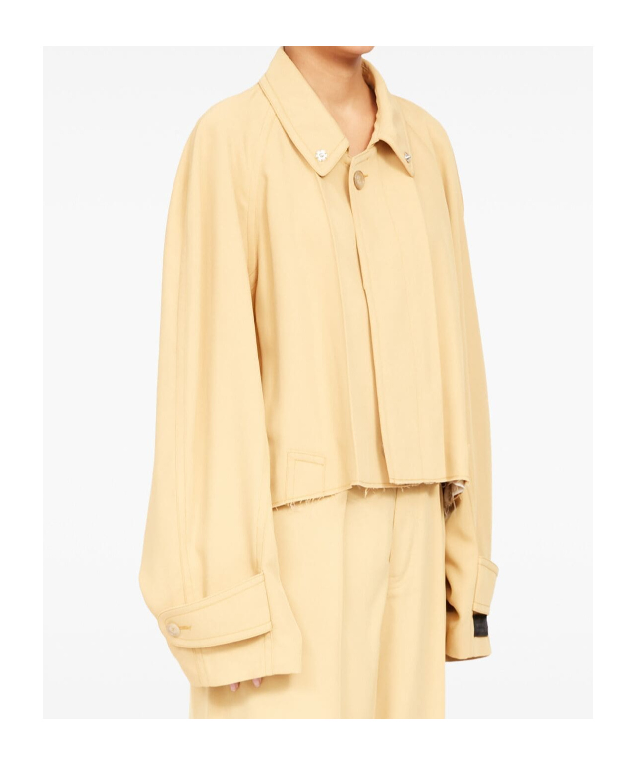 Mm6 Maison Margiela Sports Jacket In Nude