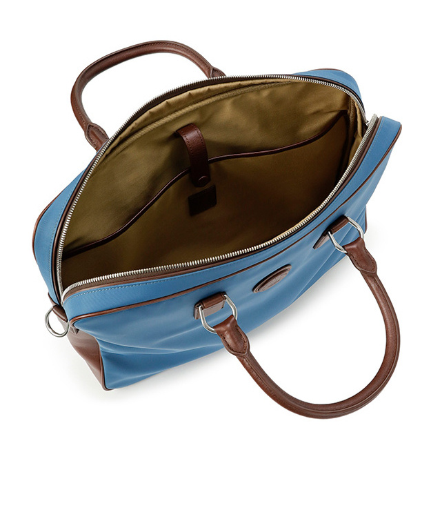 DUNHILL LOGO SHOULDER BAG 