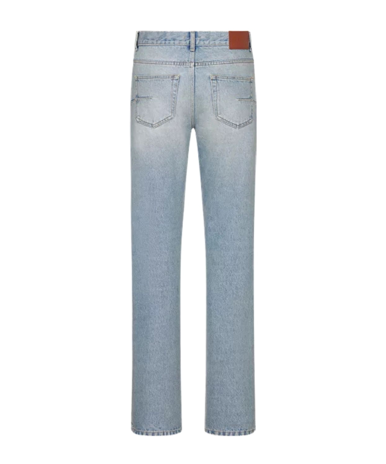 Dior Long Jeans With Regular Fit In Blue