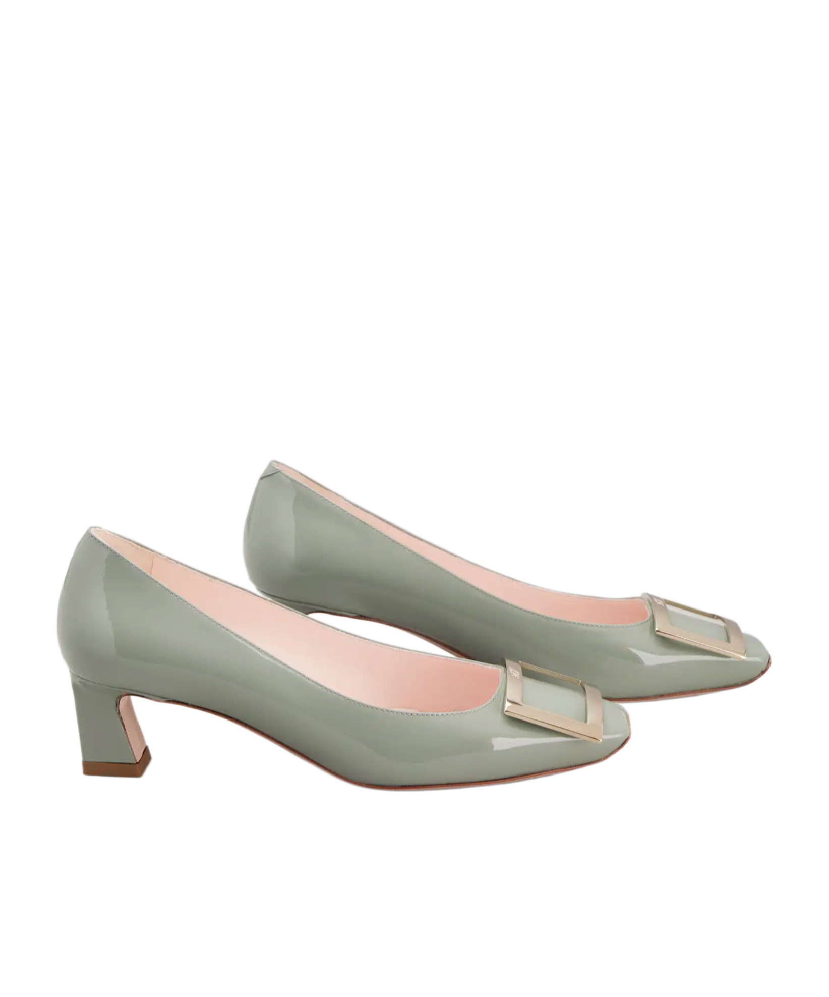 ROGER VIVIER TROMPETTE SQUARE-TOED HEELS