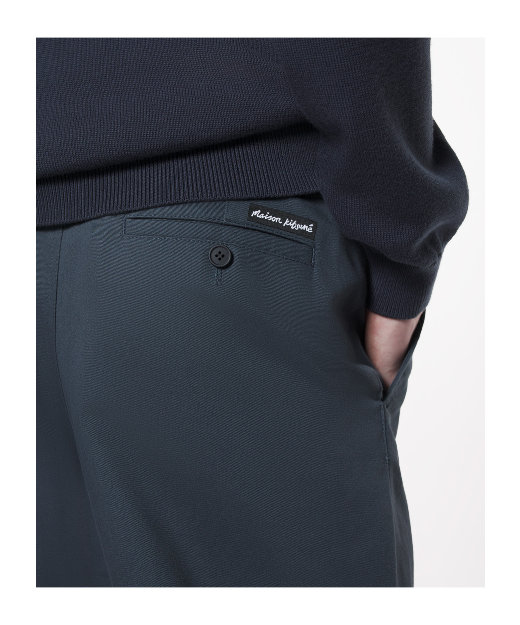 MAISON KITSUNÉ MAISON KITSUNÉ CASUAL CHINO PANTS