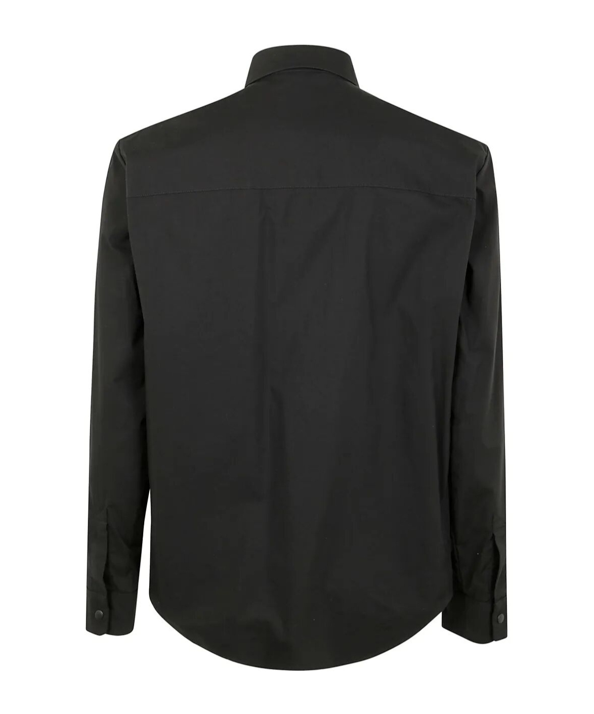 Shop Aspesi Cotton Shirt In Black