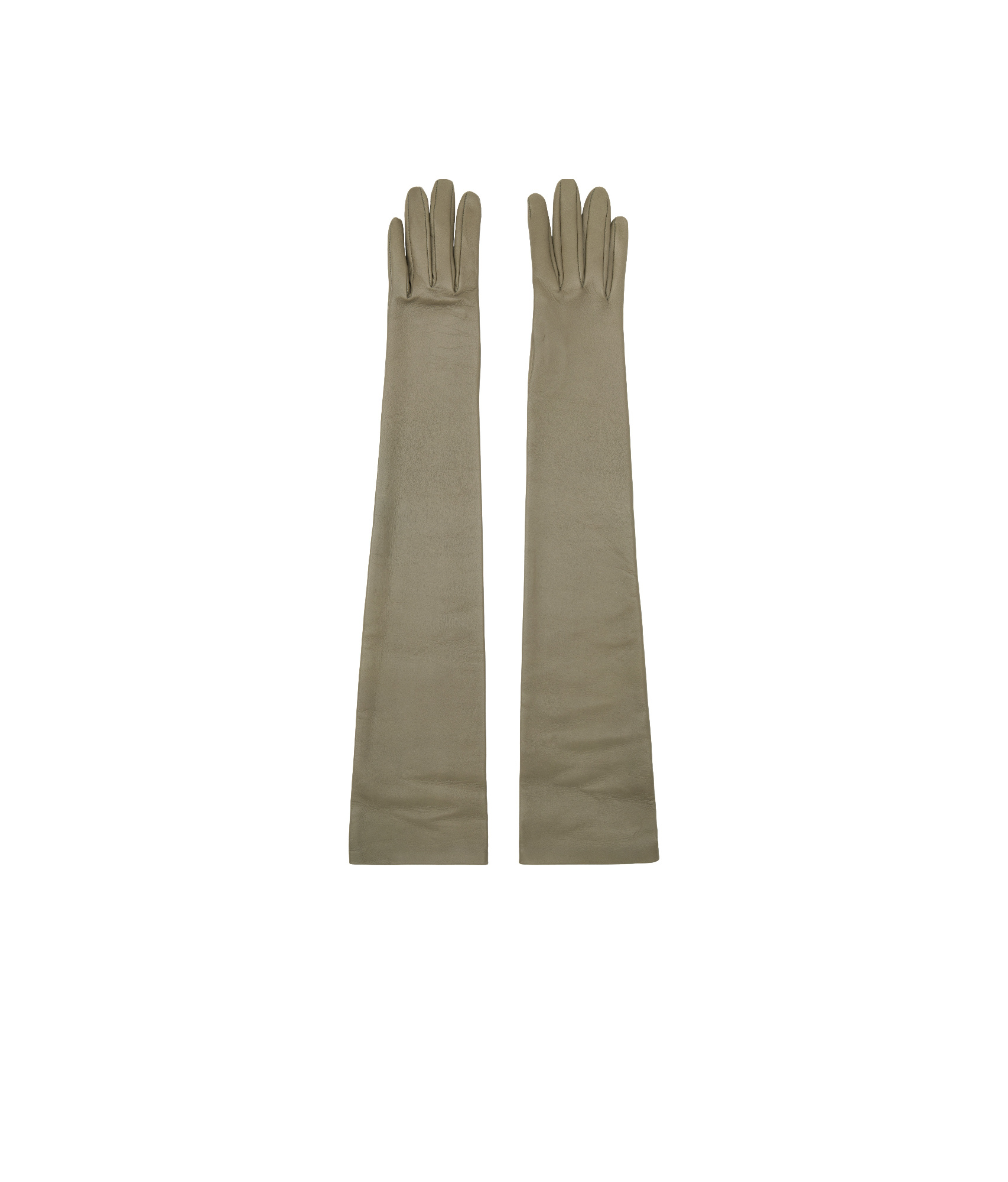 The Row Simon Gloves In Gray