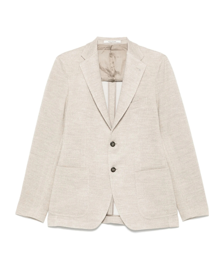 Shop Tagliatore Long-sleeved Suit Jacket