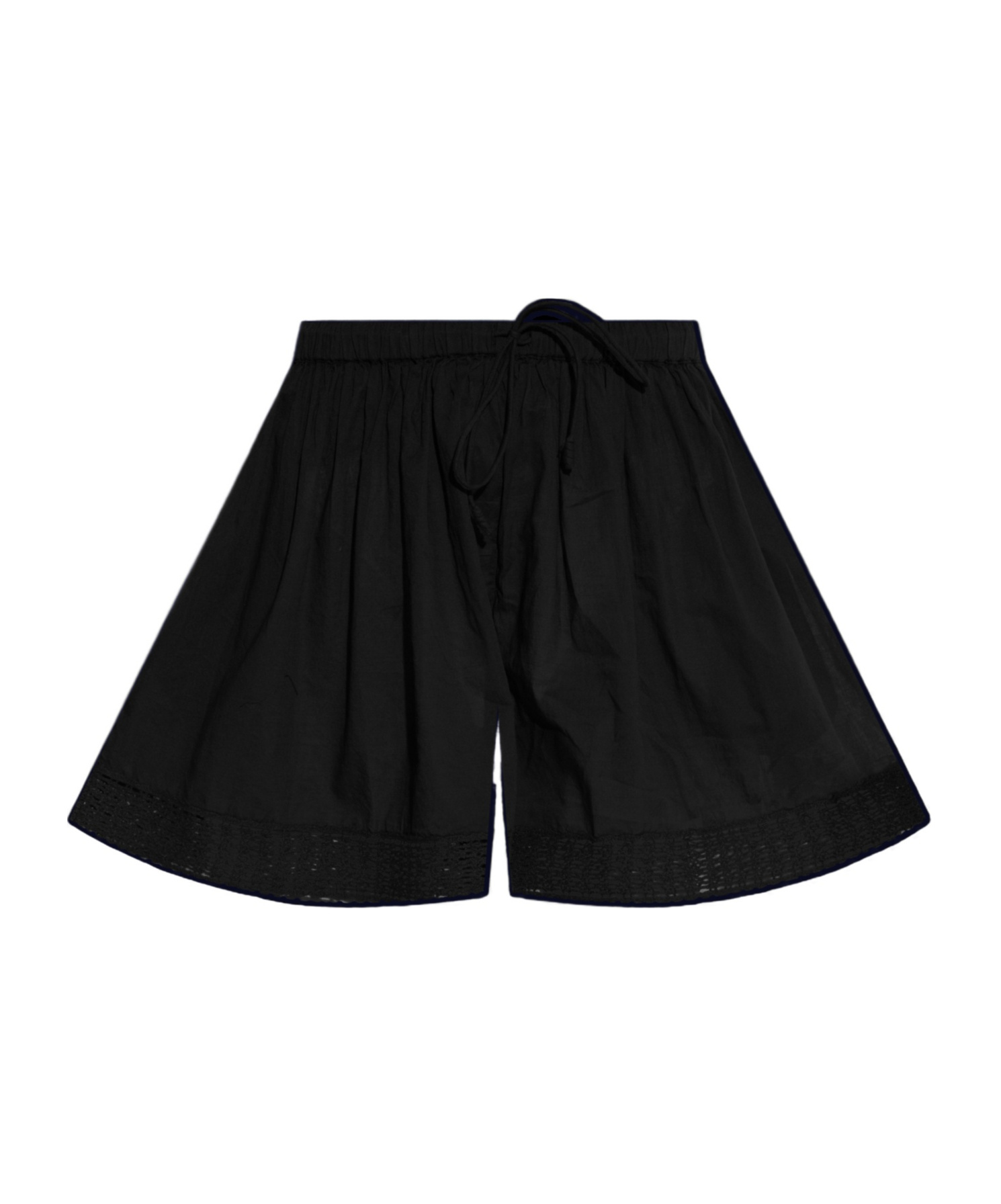 Ulla Johnson Elastic Waist Shorts In Black