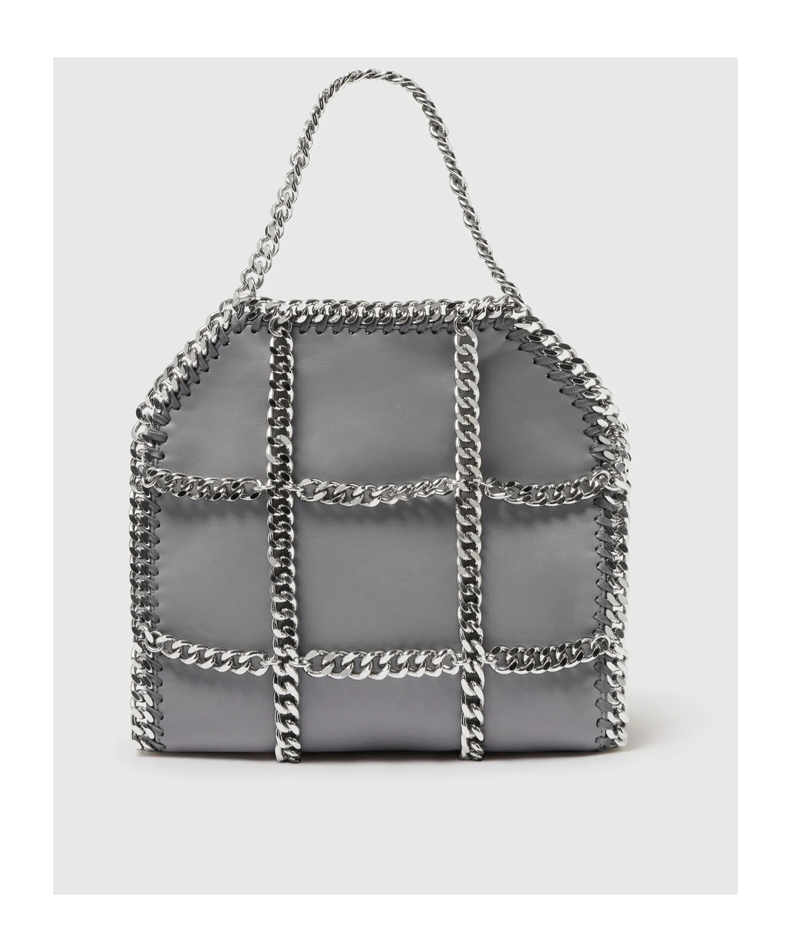Stella Mccartney Mini Tote Bag In Gray