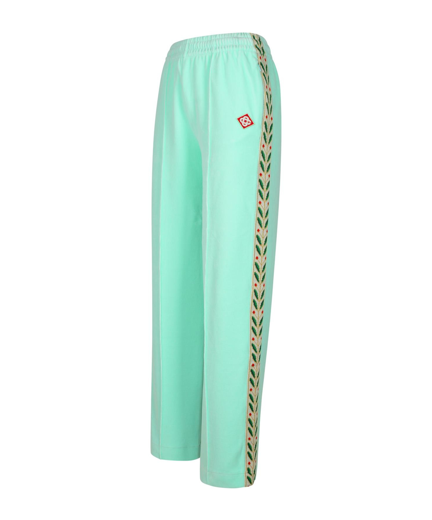 Casablanca Elastic Waist Sweatpants In Green