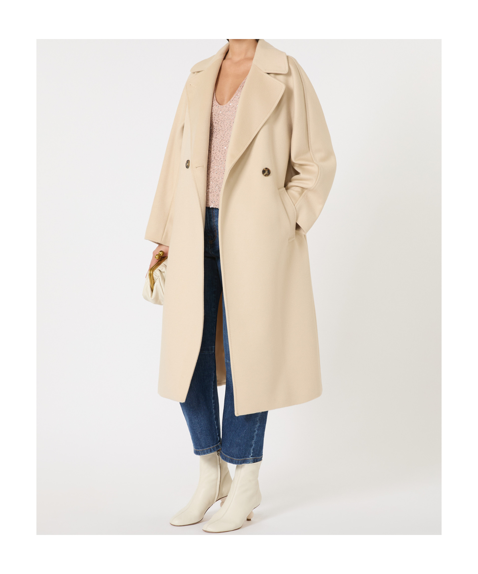 Weekend Max Mara Double-breasted Wool Coat