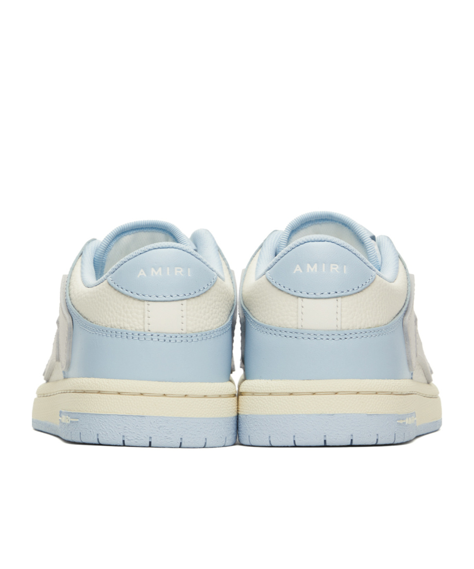 Amiri Logo-lacing Low-cut Casual Shoes In White