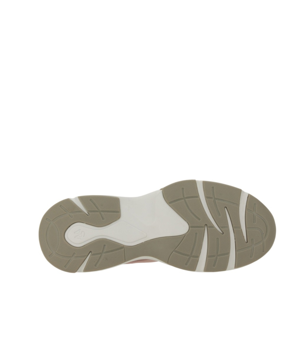 Stuart Weitzman Textured Upper Sneakers In White