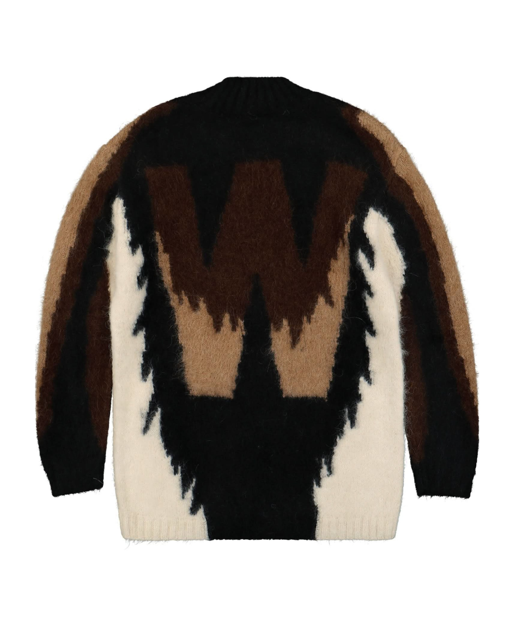 Walter Van Beirendonck Big Foot Sweater In Black
