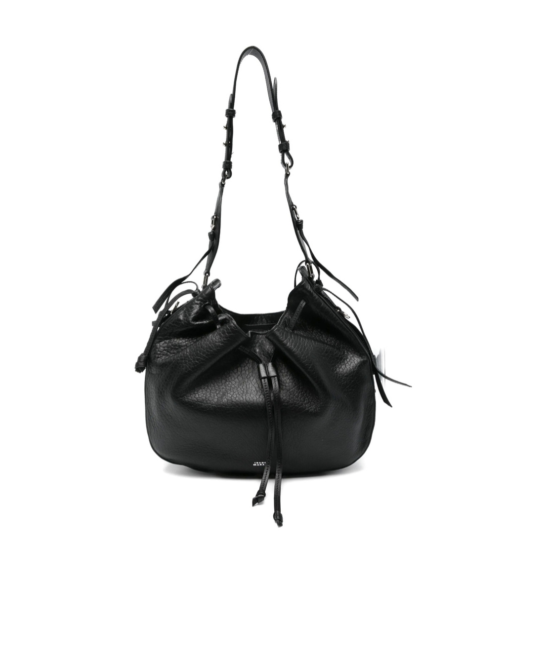 Isabel Marant Drawstring Shoulder Bag In Black