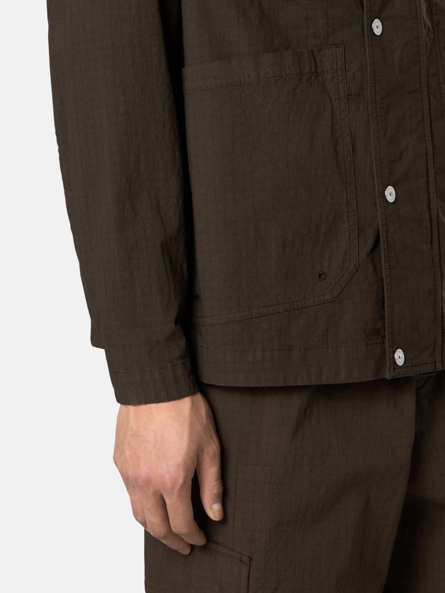 Stone Island 4100044 Mil-spec Stretch Ripstop-tc In Military Green