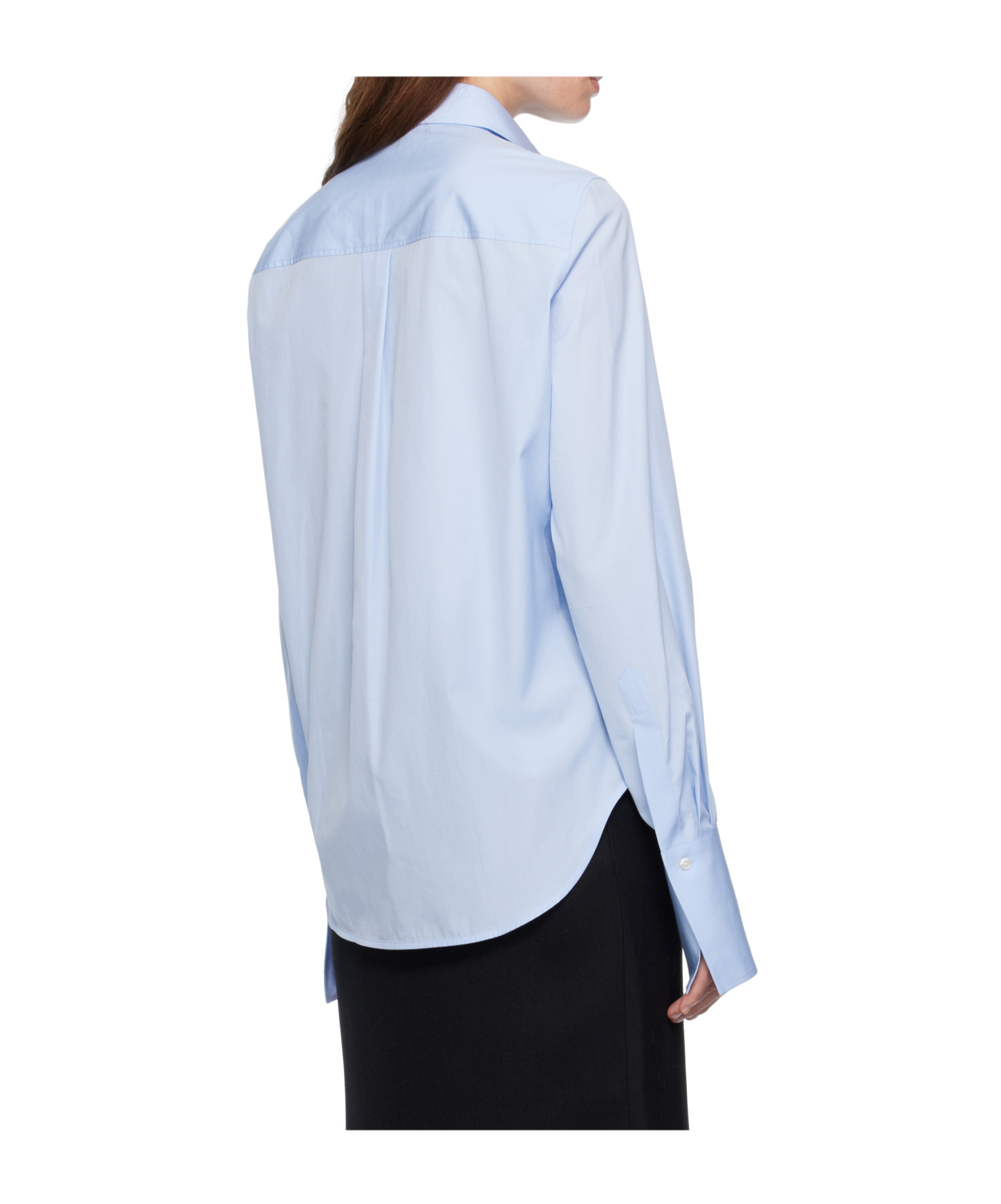 Wardrobe.nyc Long Sleeve Shirt In Blue