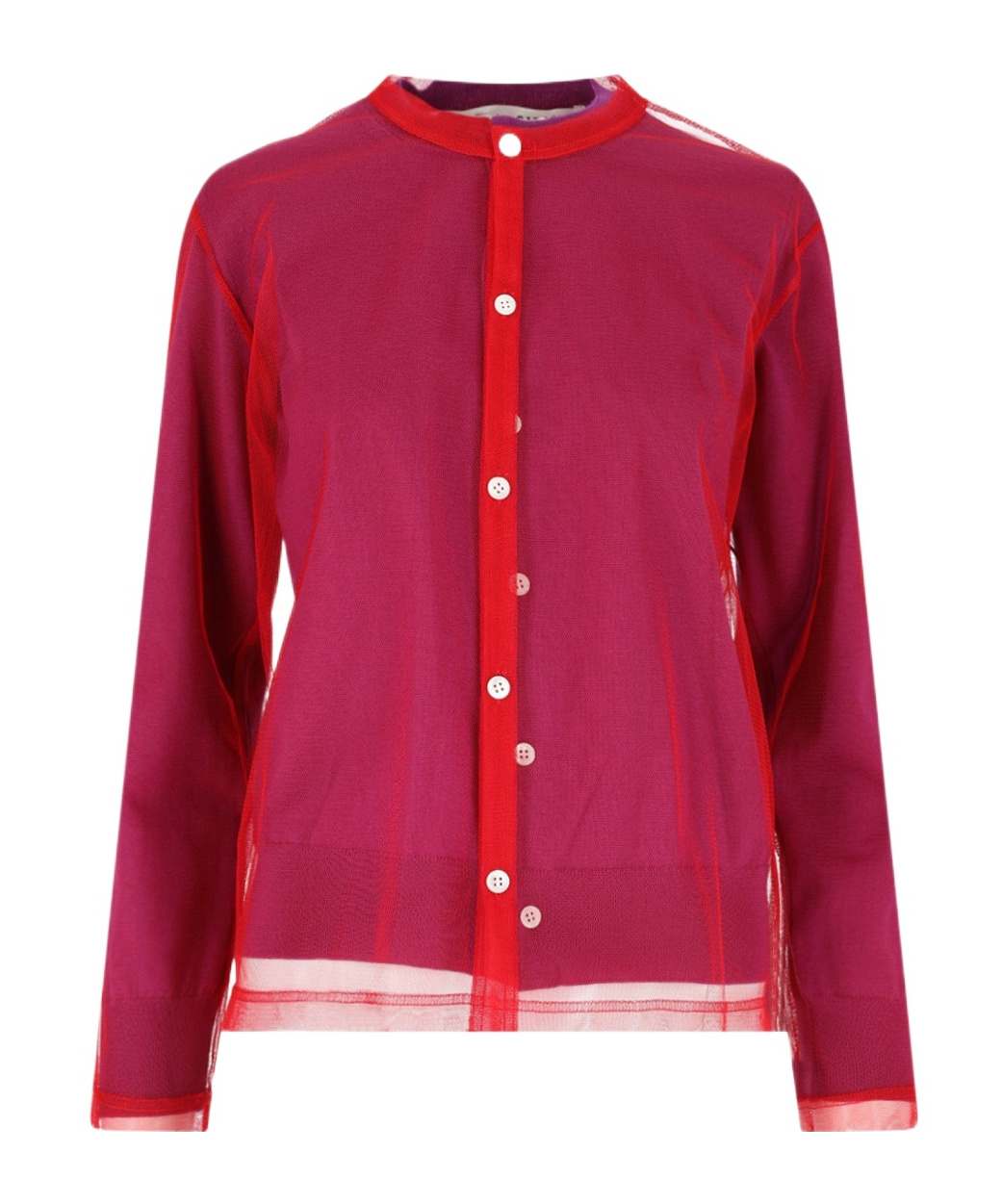 COMME DES GARÇONS DOUBLE LAYER CARDIGAN 