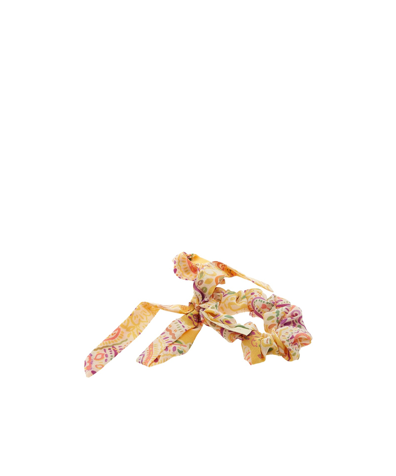 Etro Logo Hair Accessories In Yellow