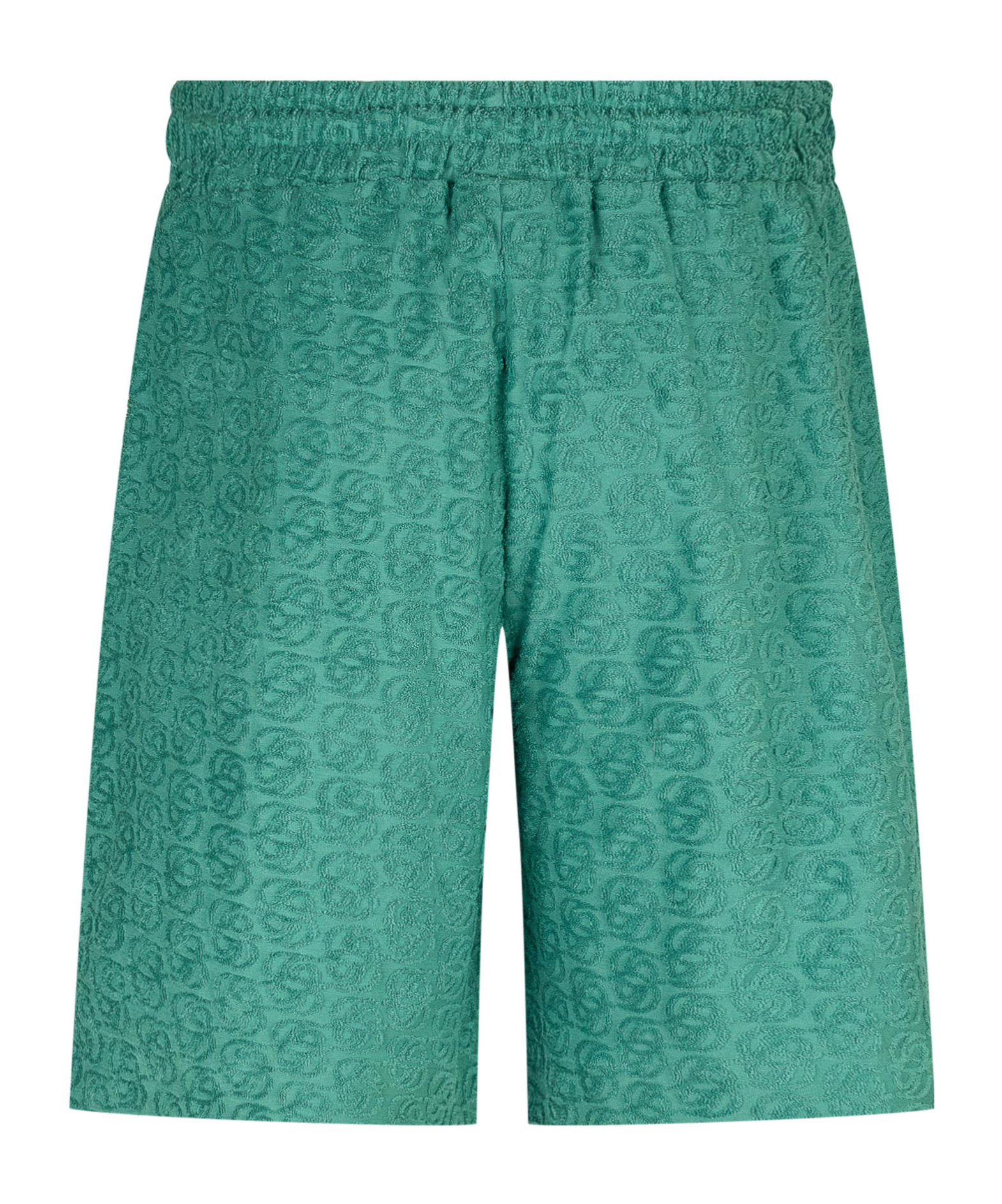Drôle De Monsieur Logo Patterned Shorts Featuring Pockets In Blue