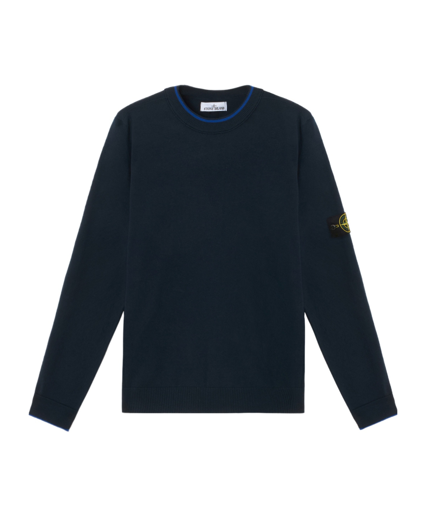 Stone Island 5100005 Gauzed Effect Soft Organic Cotton And Nylon In Blue