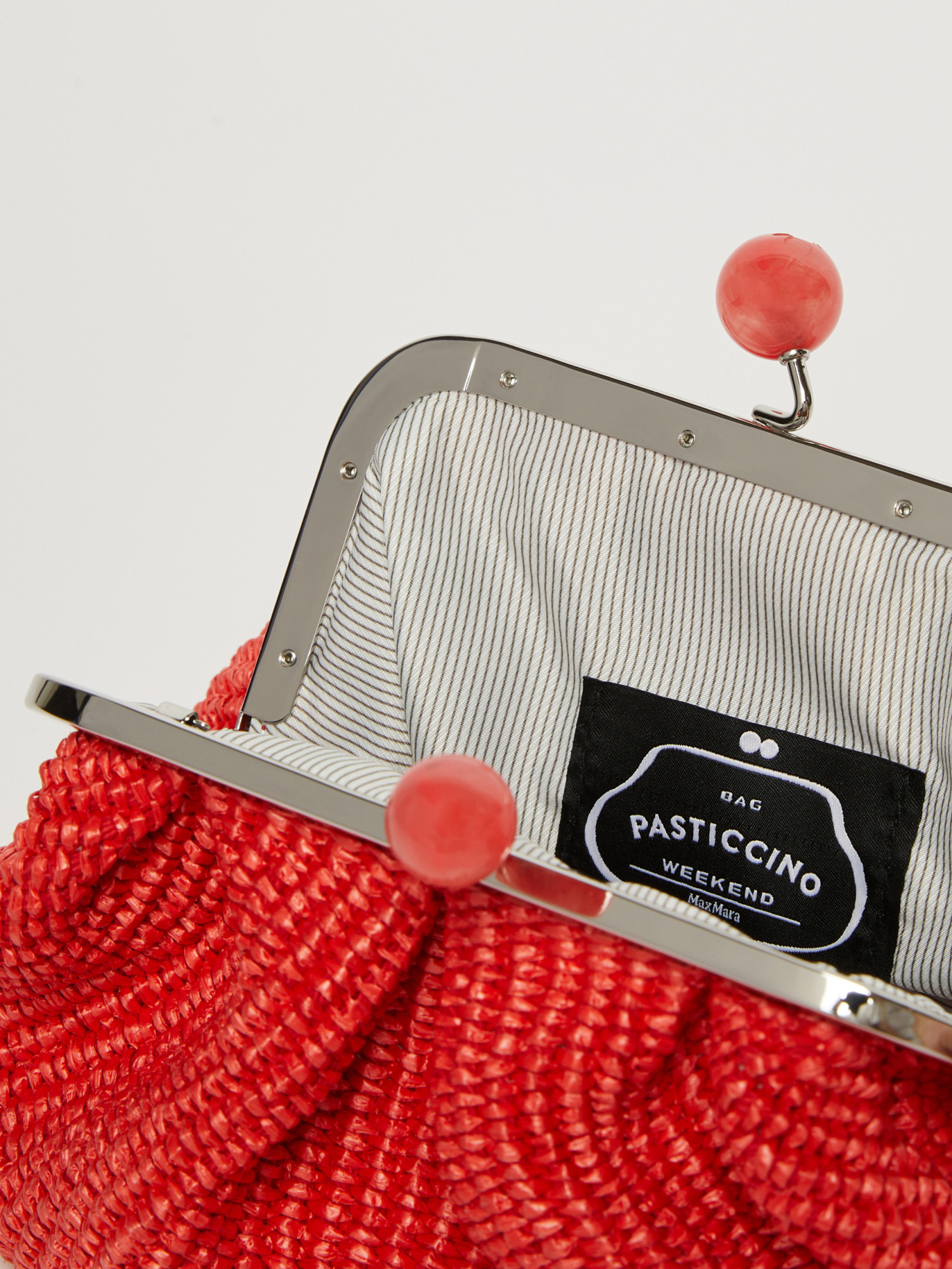 Weekend Max Mara Small Chain Shoulder Bag In Red