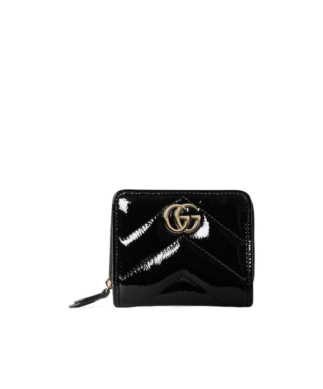 Gucci Gg Marmont Mini Wallet In Black