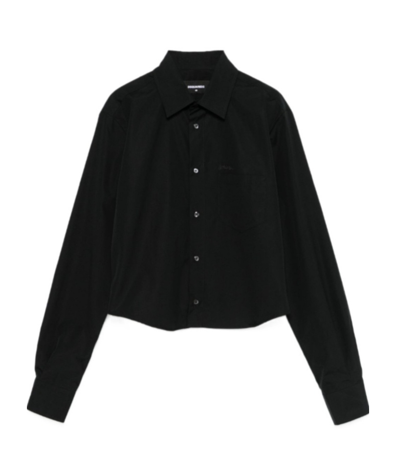 Dsquared2 Mini Dean Shirt In Black