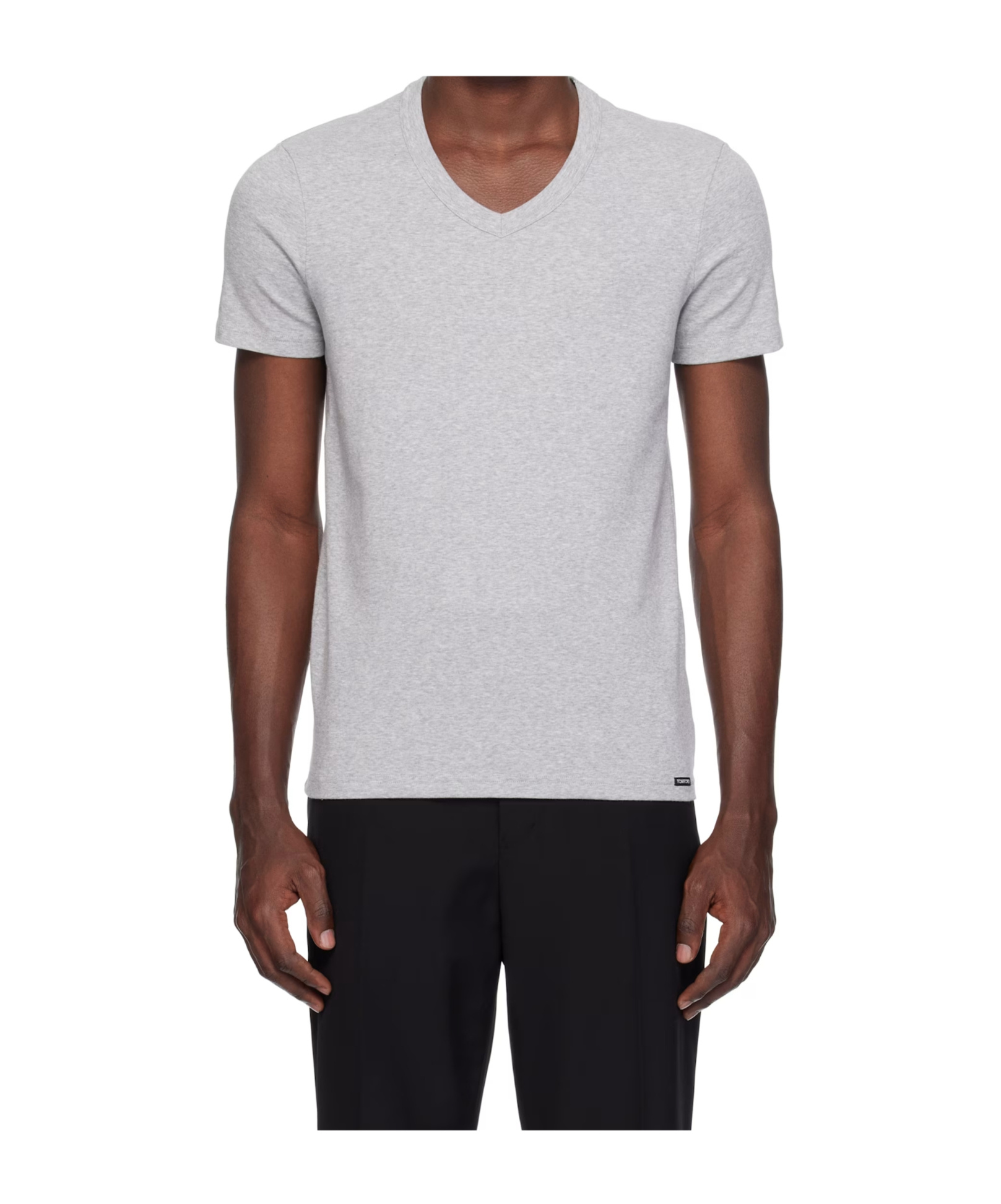 Tom Ford Short-sleeved T-shirt In Gray