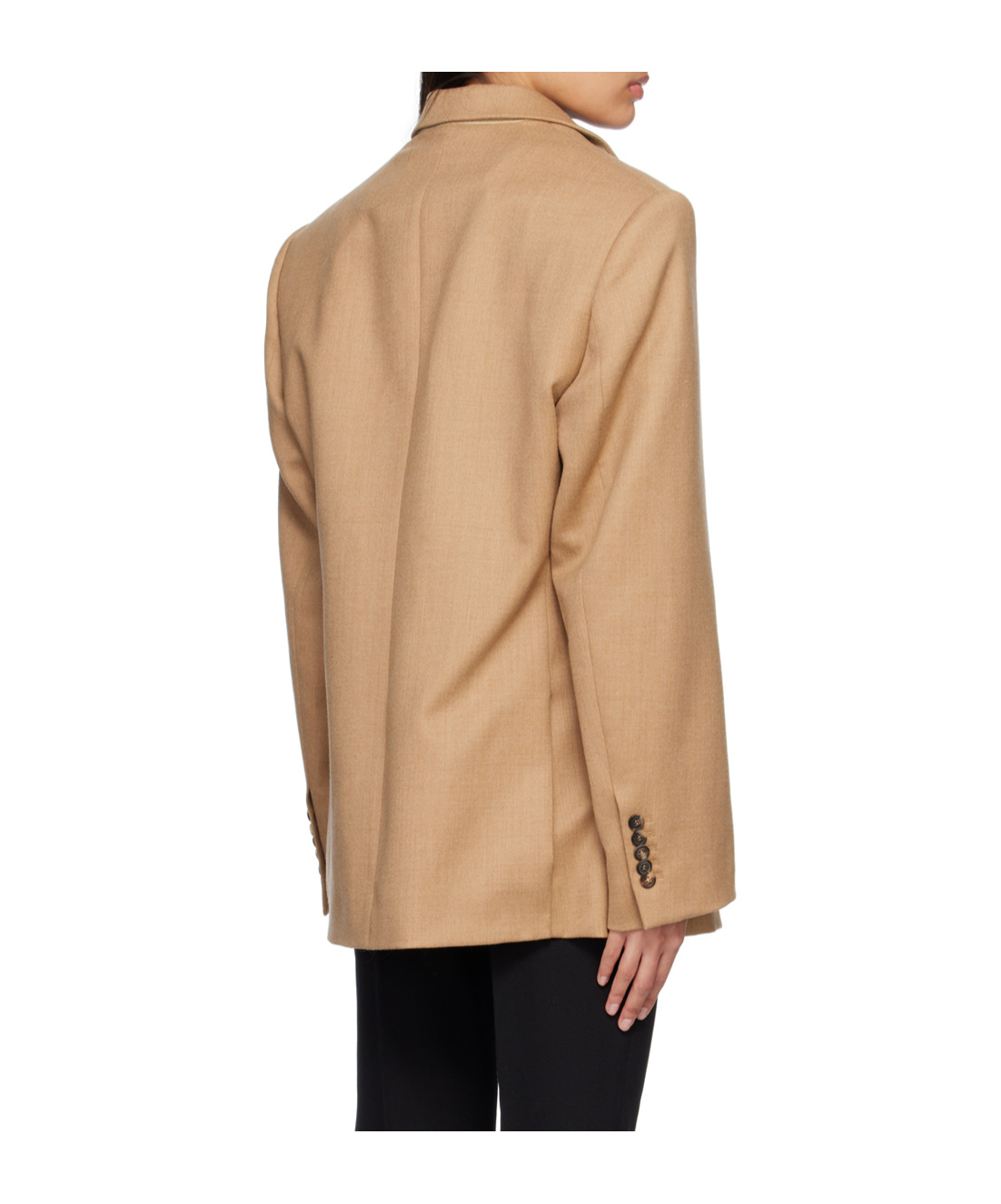 Wardrobe.nyc Single-breasted Long Sleeve Suit Jacket In Brown