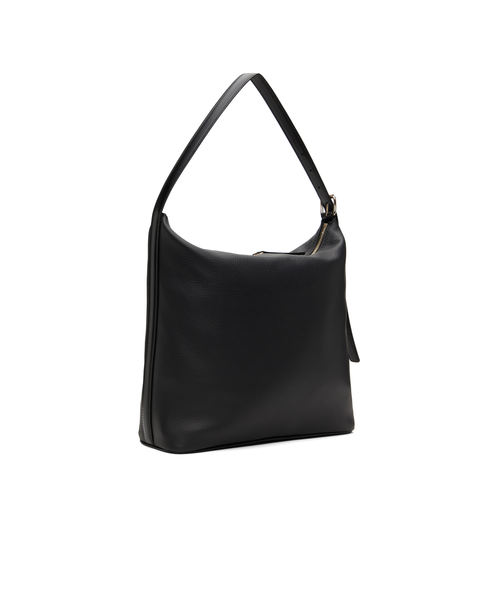 A.p.c. Vera Leather Bag With Adjustable Strap In Black